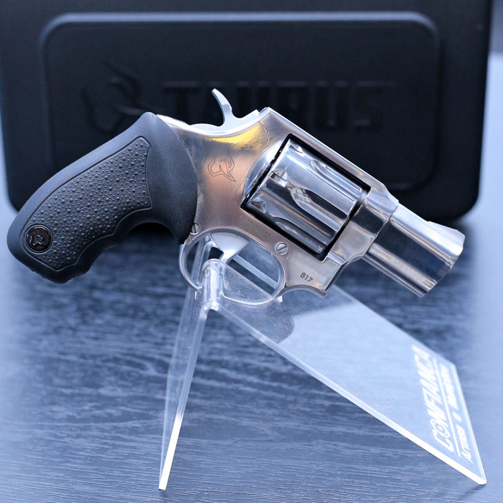 Revolver Taurus RT817 Inox Alto Brilho-0