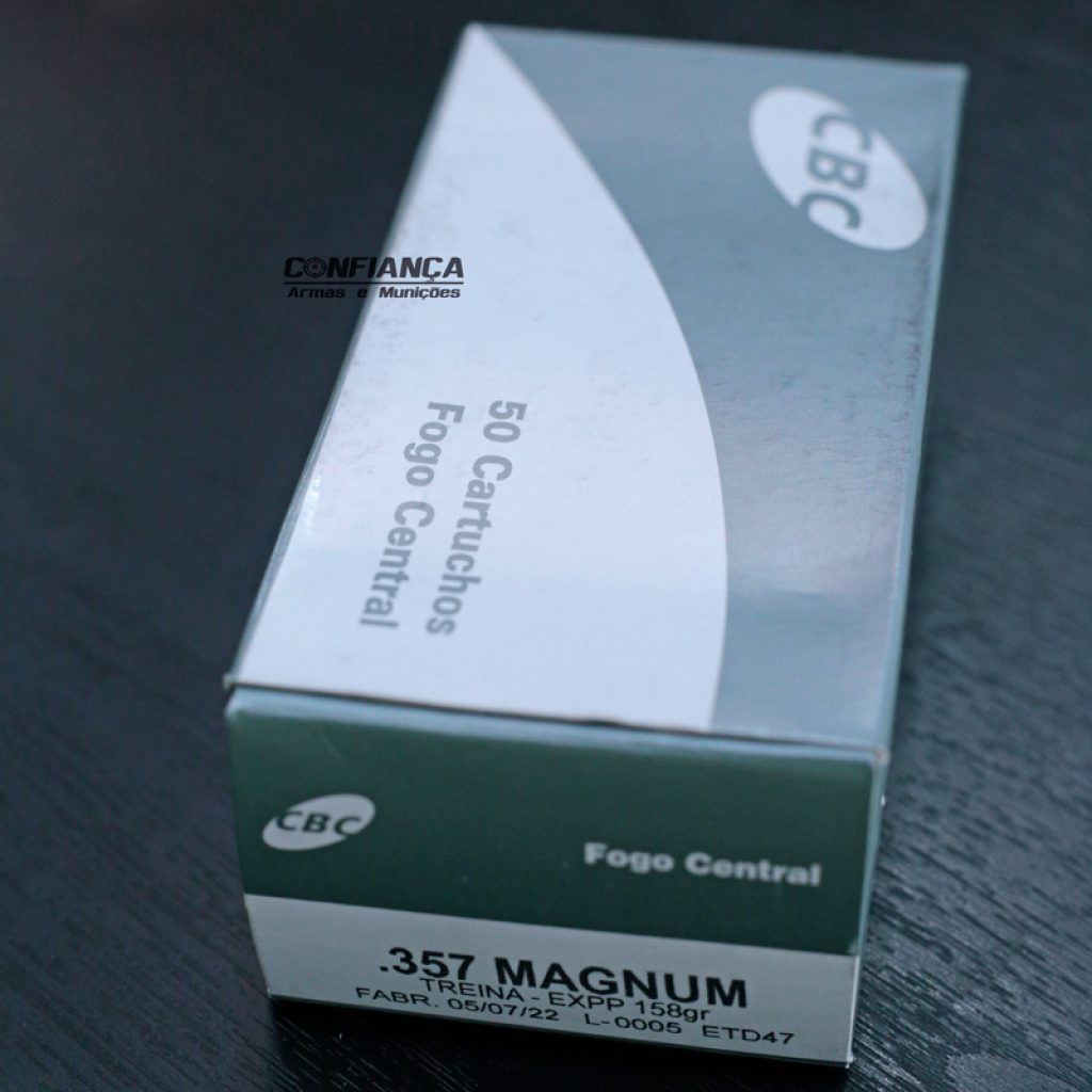 Munição CBC .357 Magnum Expp 158gr Treina Cx 50und (RESTRITO)-0