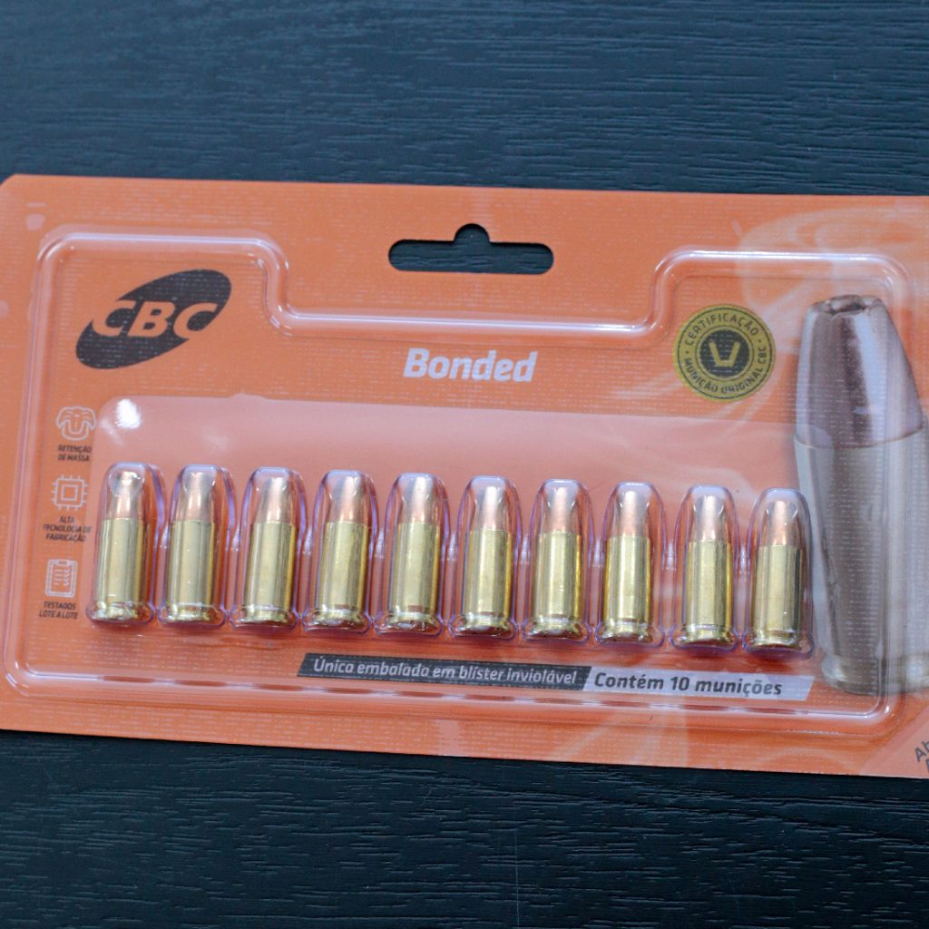 Munição CBC .38TPC Bonded 124gr Blister -2184